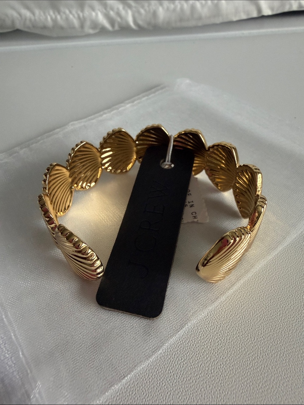 J. Crew Shell Bangle Bracelet - Picture 2 of 4